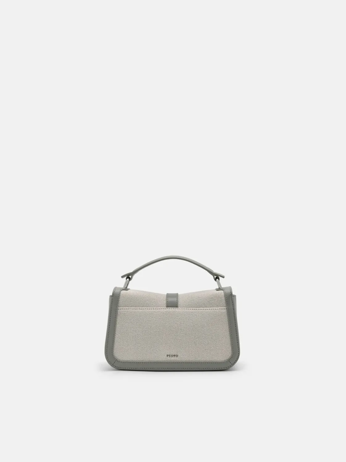 PEDRO Studio Farida Leather Handbag - Grey