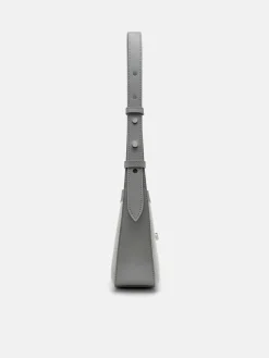 PEDRO Studio Farida Leather Shoulder Bag - Grey