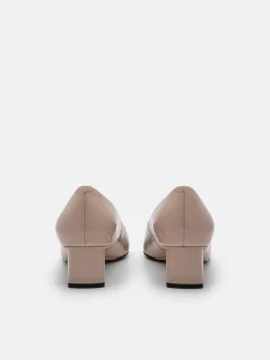 PEDRO Studio Ines Leather Pumps - Nude