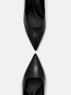 PEDRO Studio Kathy Leather Heel Pumps - Black
