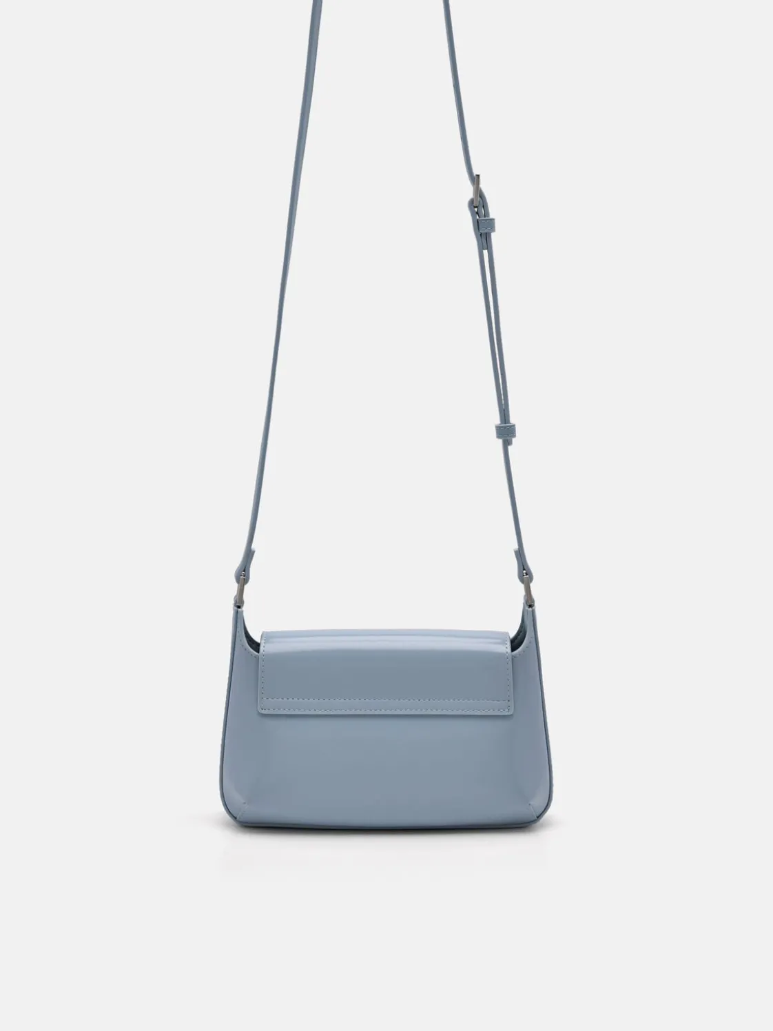 PEDRO Studio Leather Phone Pouch - Slate Blue
