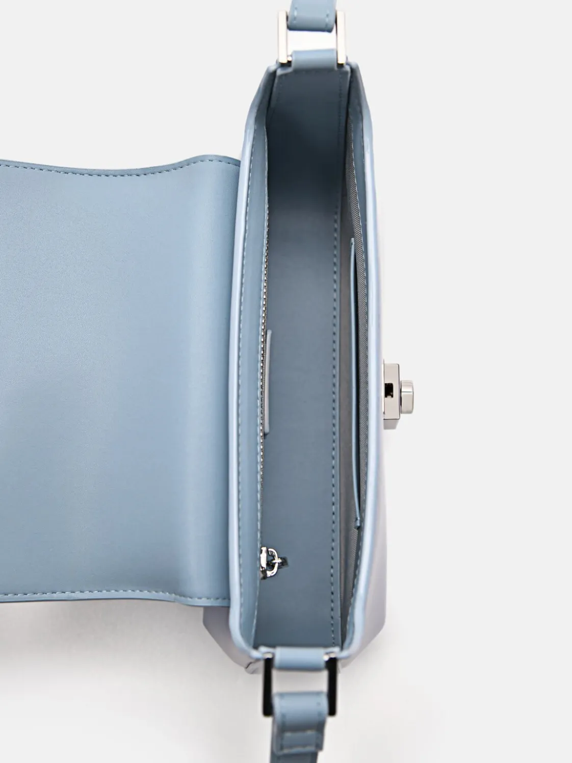 PEDRO Studio Leather Phone Pouch - Slate Blue