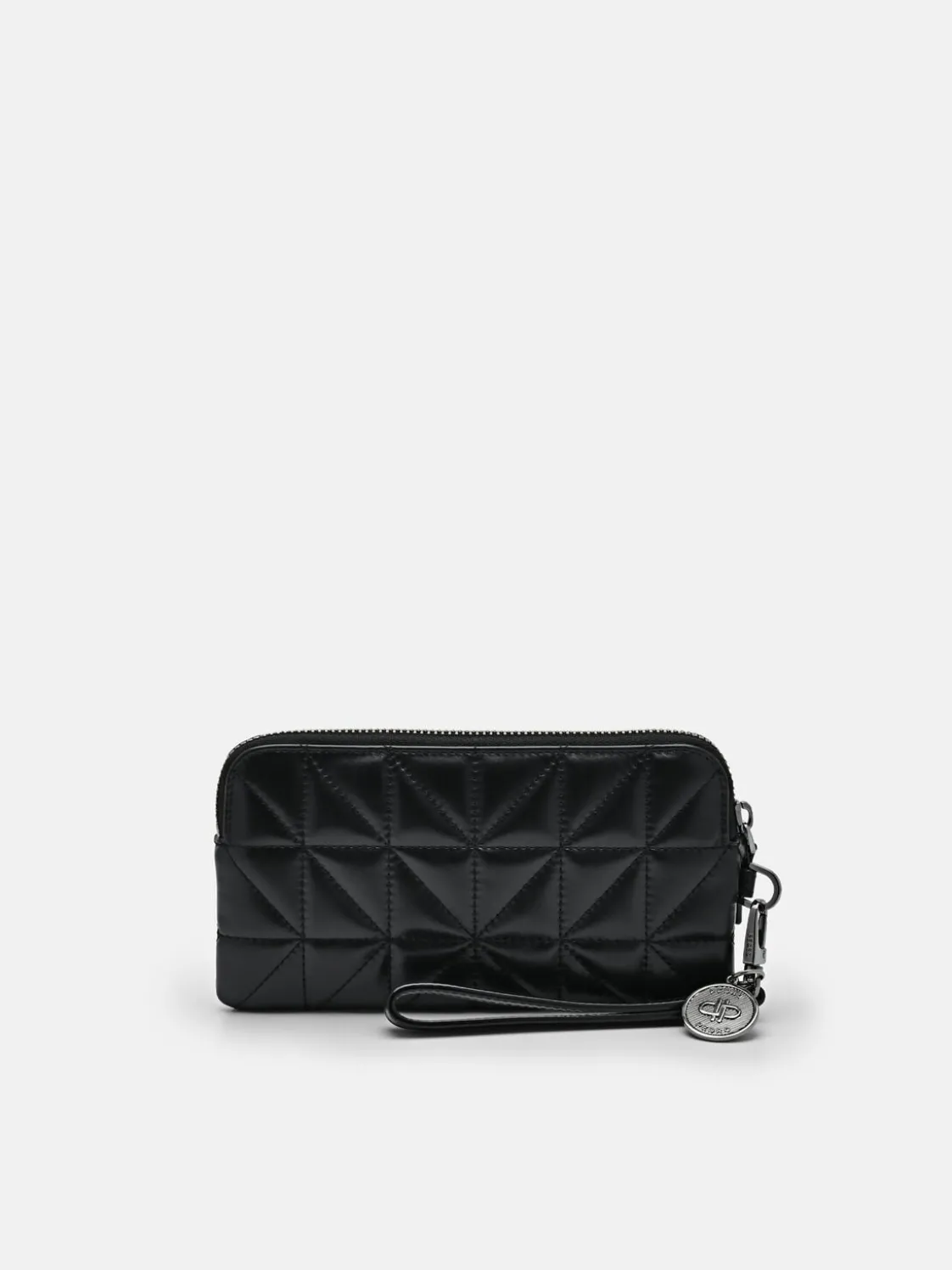 PEDRO Studio Leather Pouch in Pixel - Black