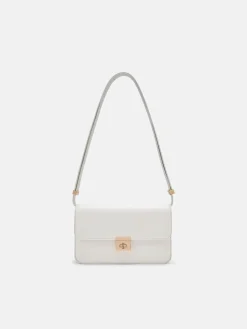 PEDRO Studio Leather Shoulder Bag - Chalk