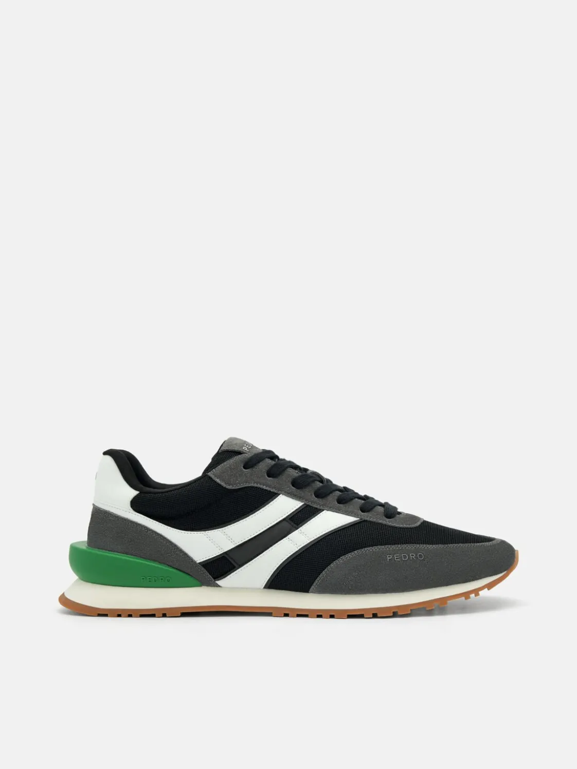 Powell Suede Sneakers - Black