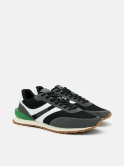 Powell Suede Sneakers - Black