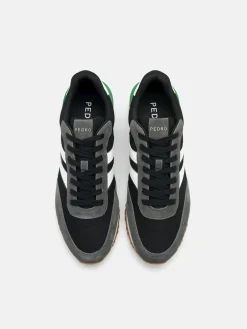 Powell Suede Sneakers - Black