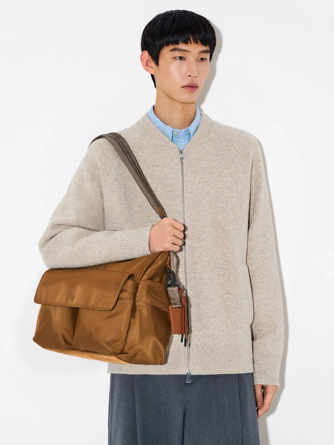 Relay Messenger Bag - Cognac