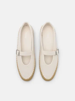 Rell Mary Jane Shoes - Chalk