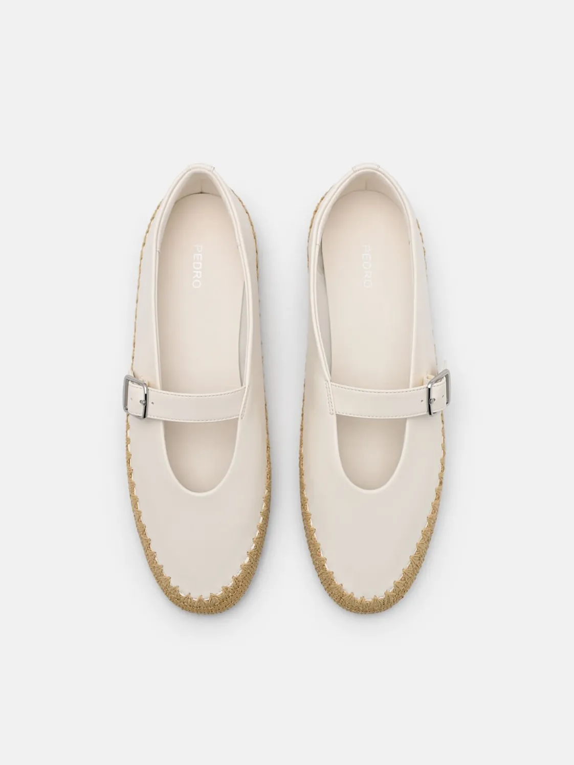 Rell Mary Jane Shoes - Chalk