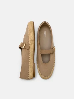 Rell Mary Jane Shoes - Sand