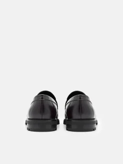 Renly Leather Loafers - Mahogany