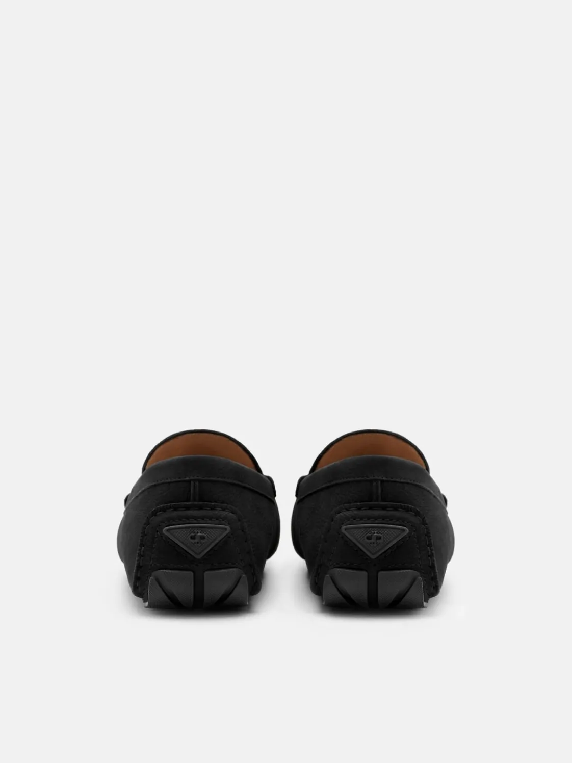 Renly Nubuck Driving Shoes - Black
