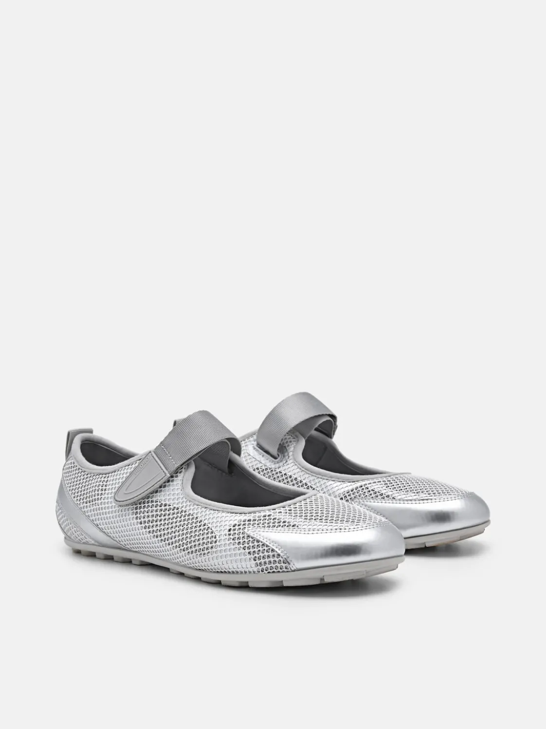 Rhythm Mesh Sneakers - Silver