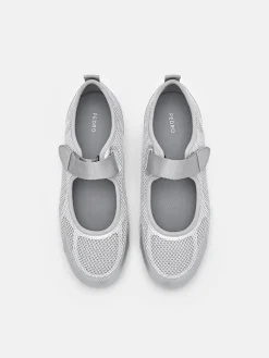 Rhythm Mesh Sneakers - Silver