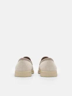 Roam Canvas Driving Shoes - Light Taupe Canvas