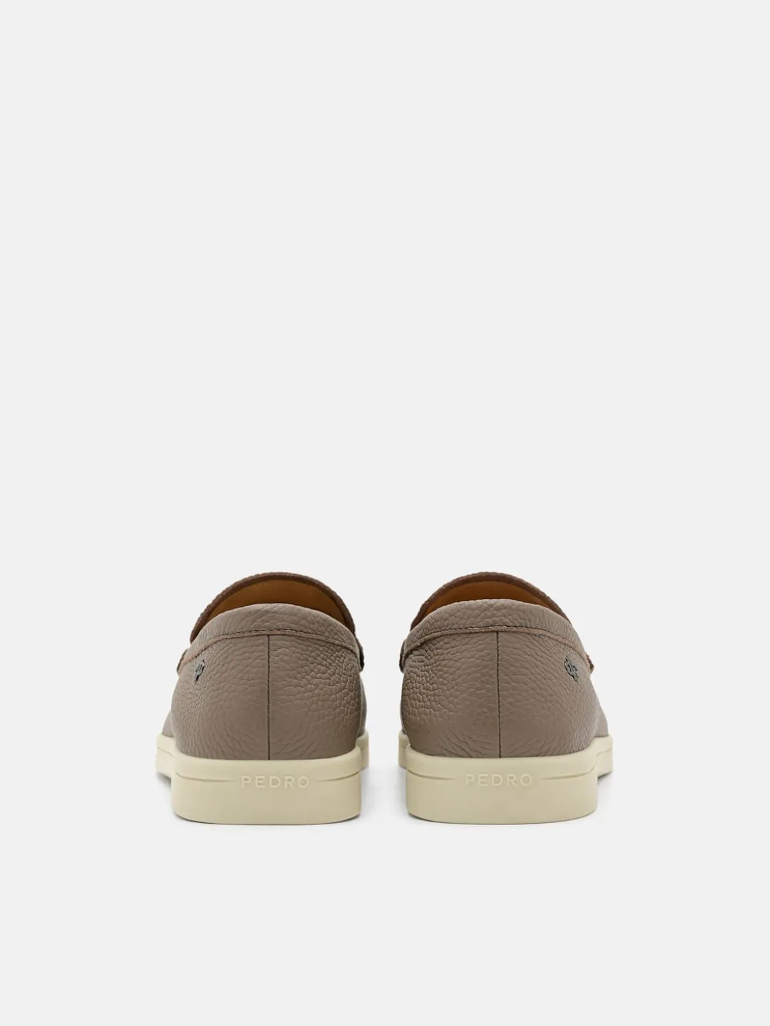 Roam Leather Loafers - Dark Taupe