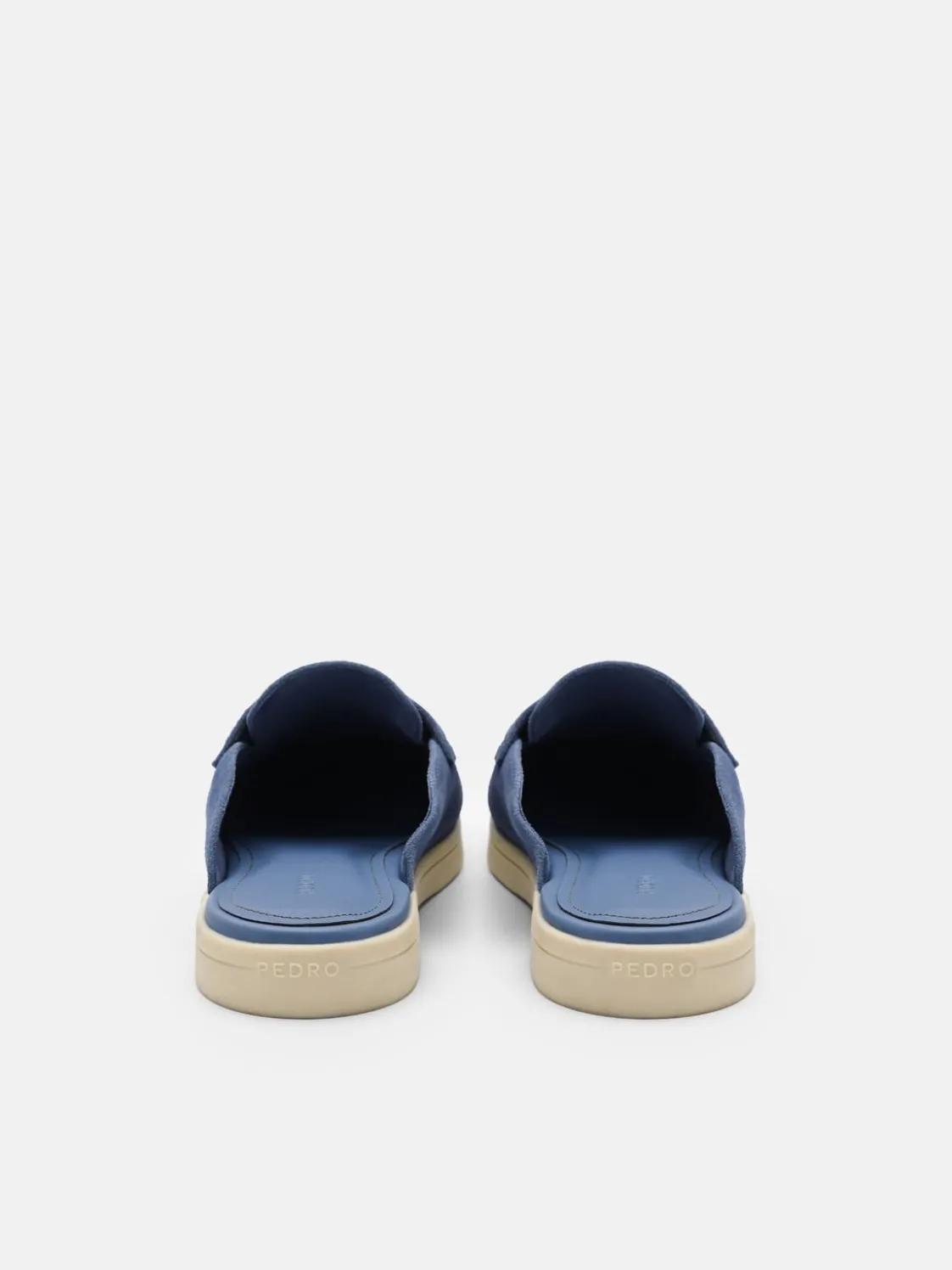 Roam Mules - Slate Blue Suede