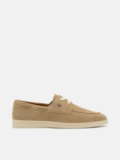 Roam Suede Boat Shoes - Sand