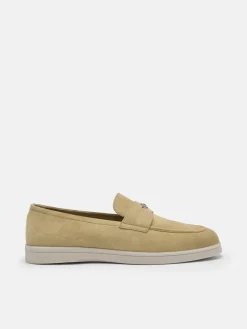 Roam Suede Driving Shoes - Sand