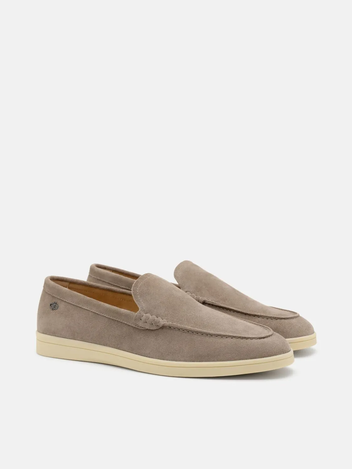 Roam Suede Loafers - Dark Taupe Suede
