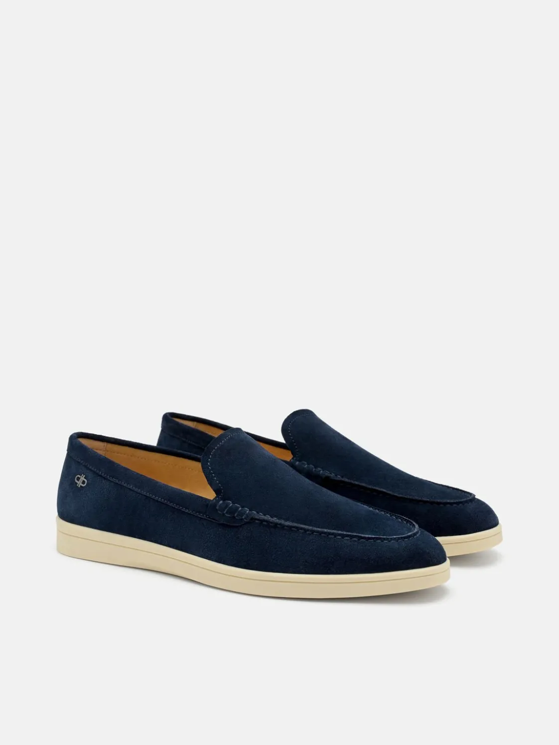 Roam Suede Loafers - Navy Suede