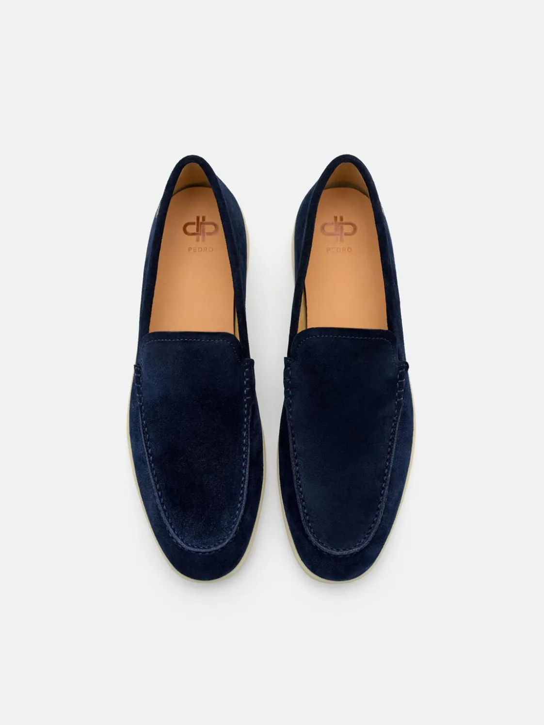 Roam Suede Loafers - Navy Suede