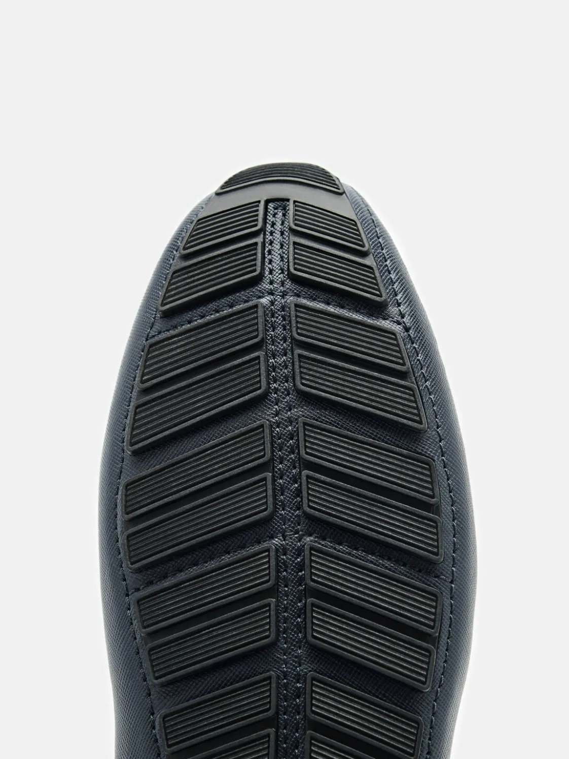 Robert Leather Driving Shoes - Navy
