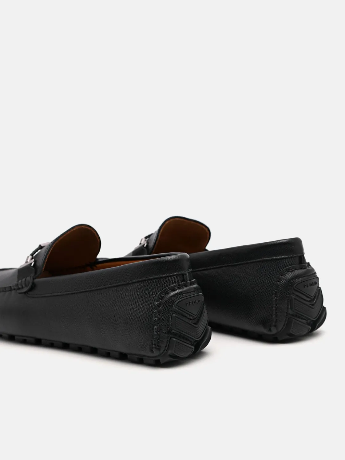 Robert Leather Driving Shoes - Black