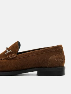 Robert Leather Horsebit Loafers - Brown