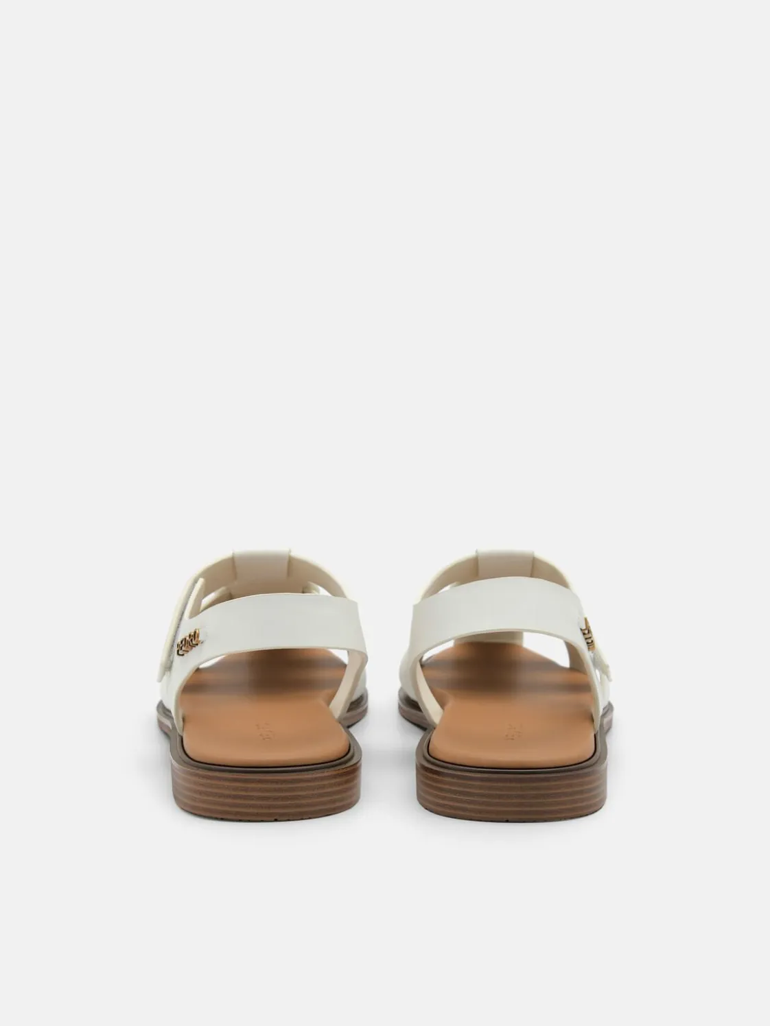 Roman Backstrap Sandals - Chalk