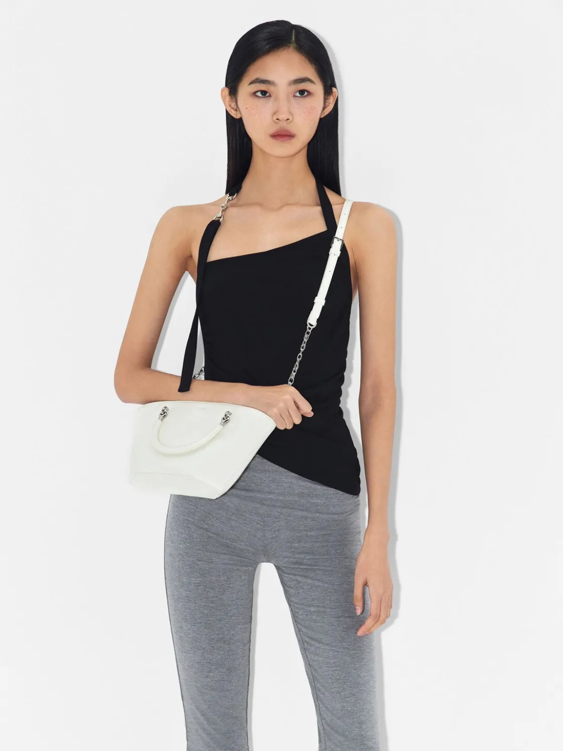 Salma Handbag - Chalk