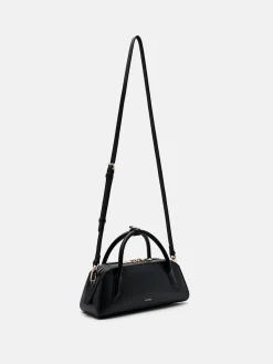Serif Handbag - Black