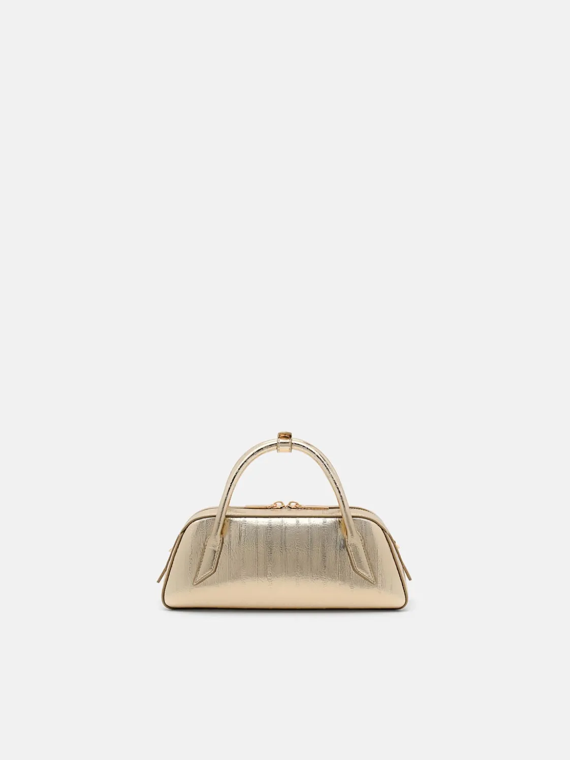 Serif Handbag - Gold