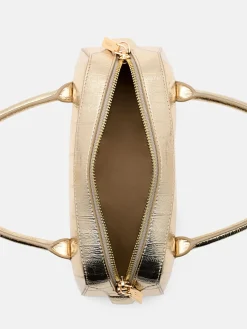 Serif Handbag - Gold