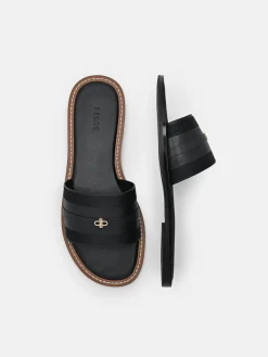 Slide Sandals - Black