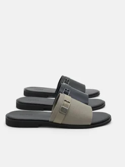 Slide Sandals - Black