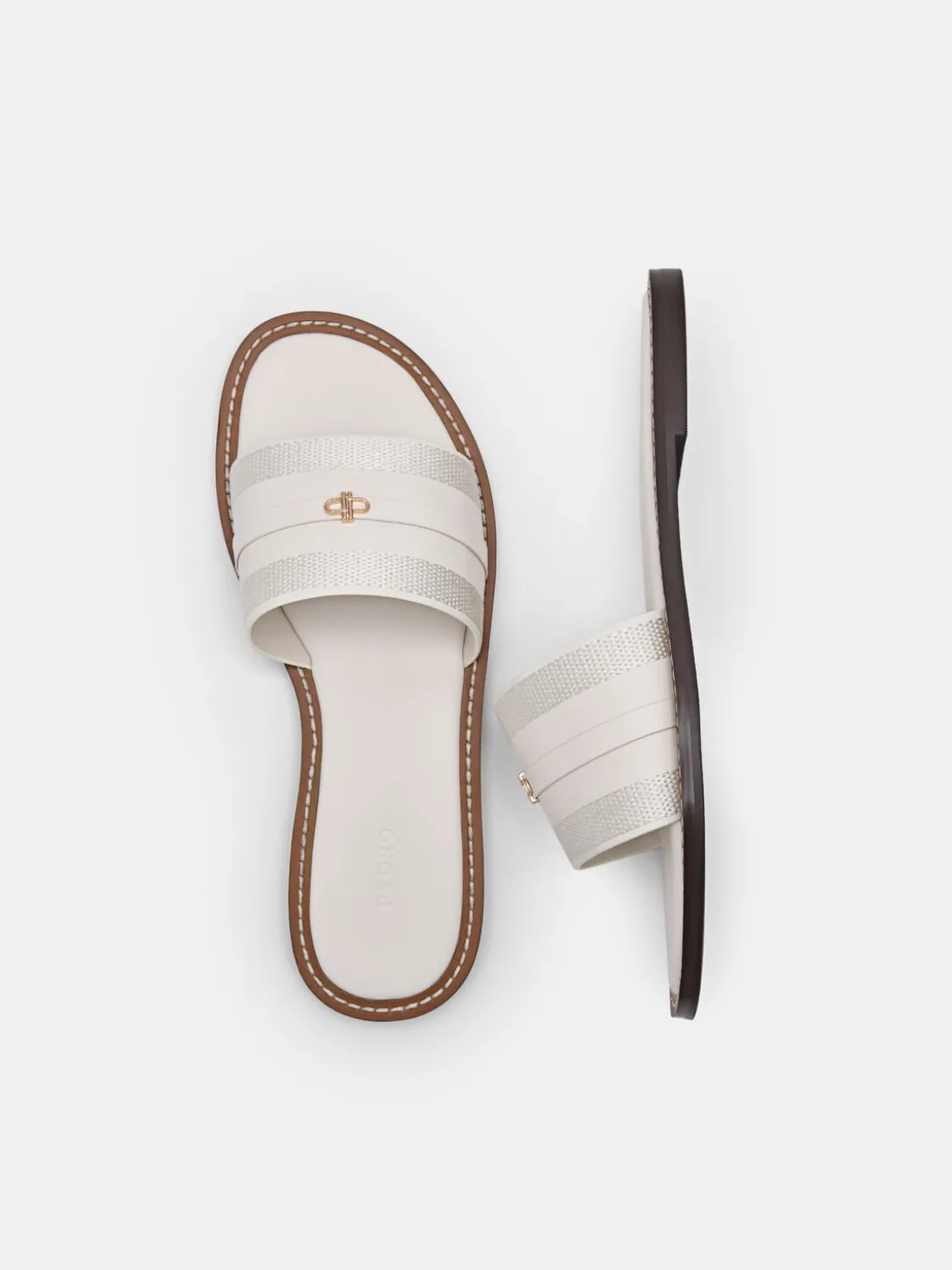 Slide Sandals - Chalk