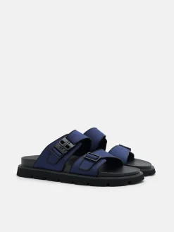 Slide Sandals - Navy