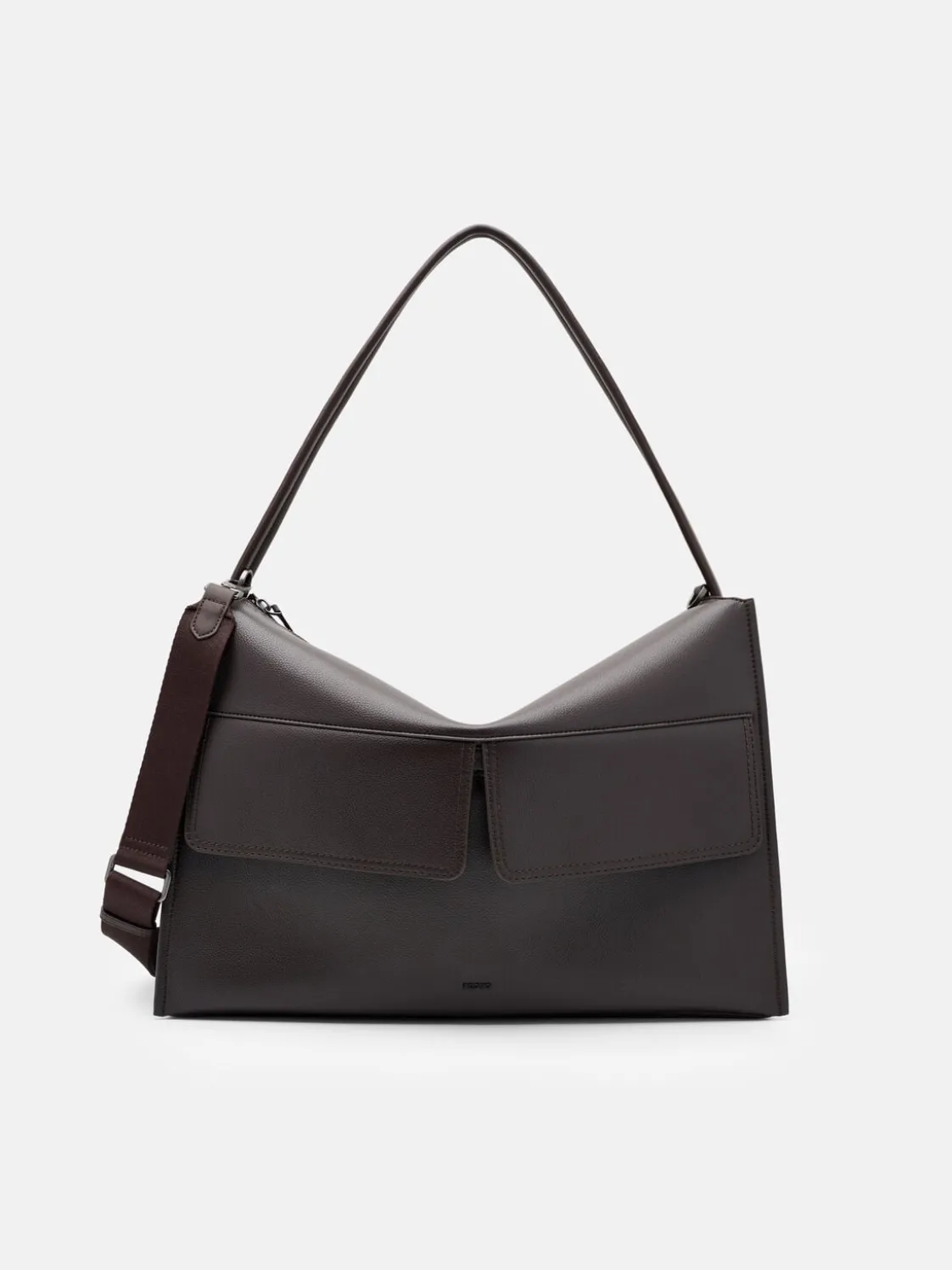 Slouch Crossbody Bag - Dark Brown
