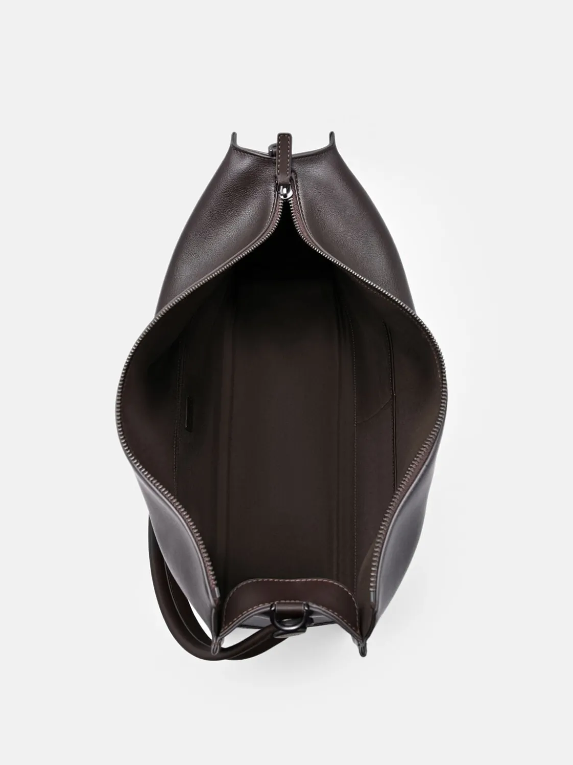 Slouch Crossbody Bag - Dark Brown