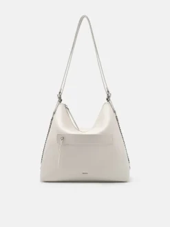 Slouchy Two-Way Carry Backpack - Chalk