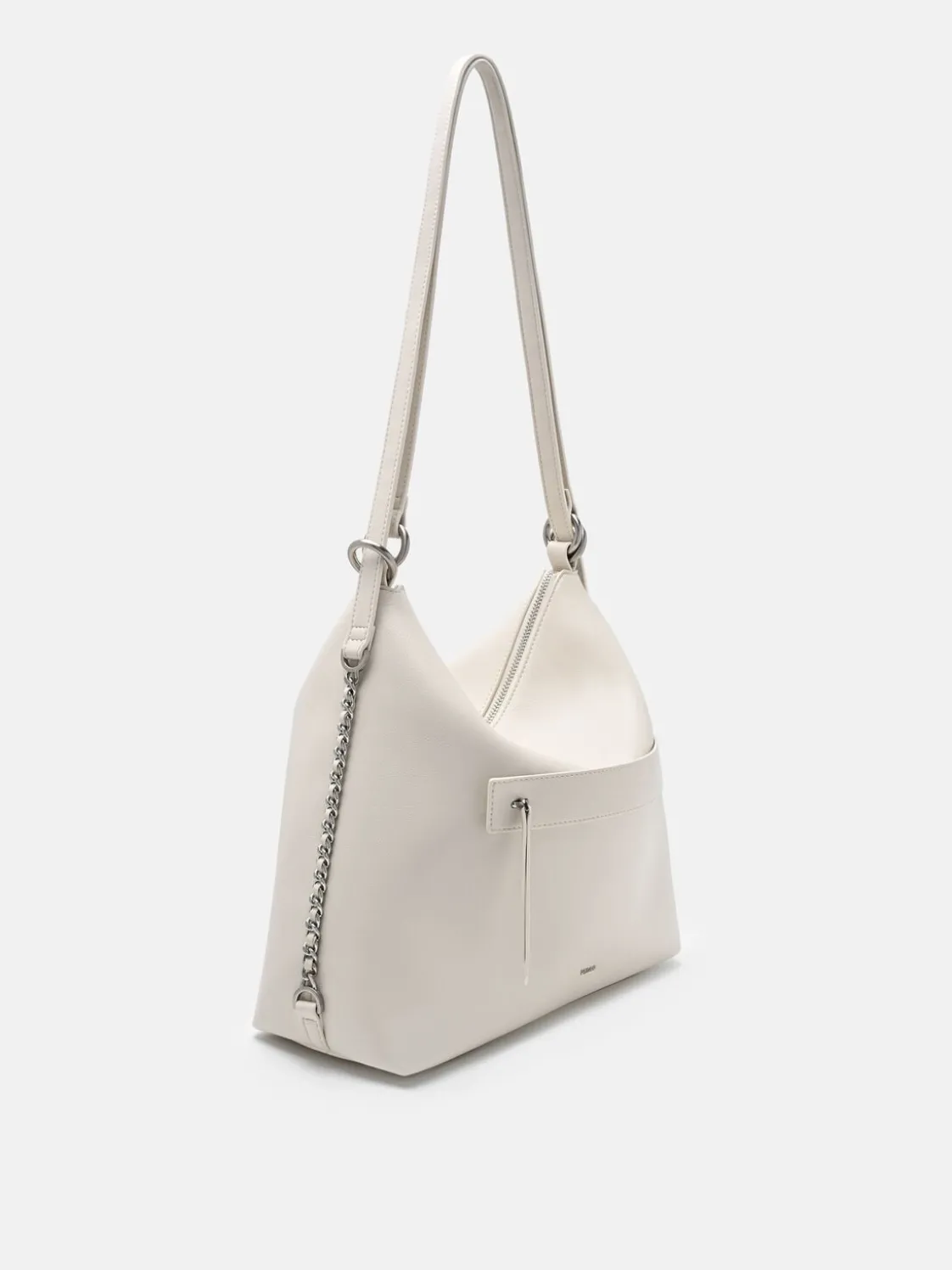 Slouchy Two-Way Carry Backpack - Chalk