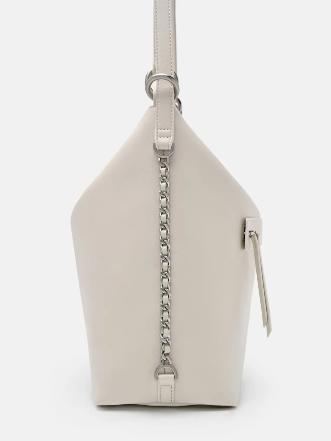 Slouchy Two-Way Carry Backpack - Chalk