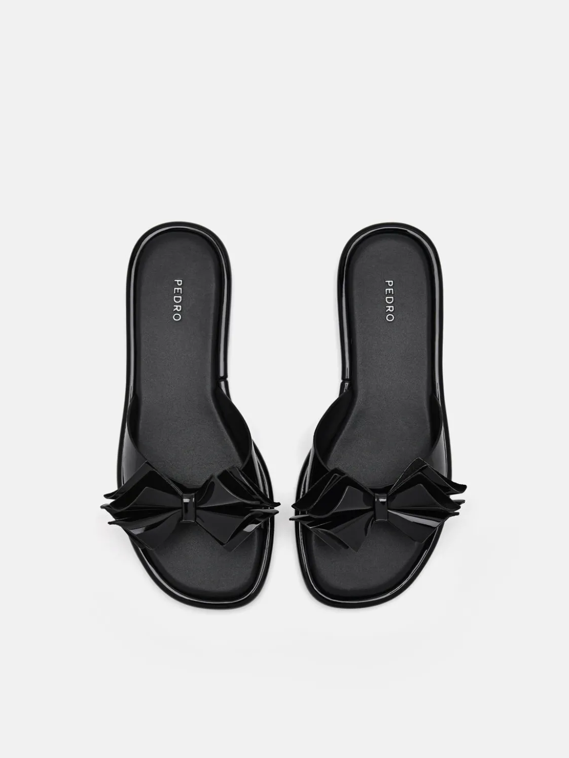 Stella Bow Sandals - Black