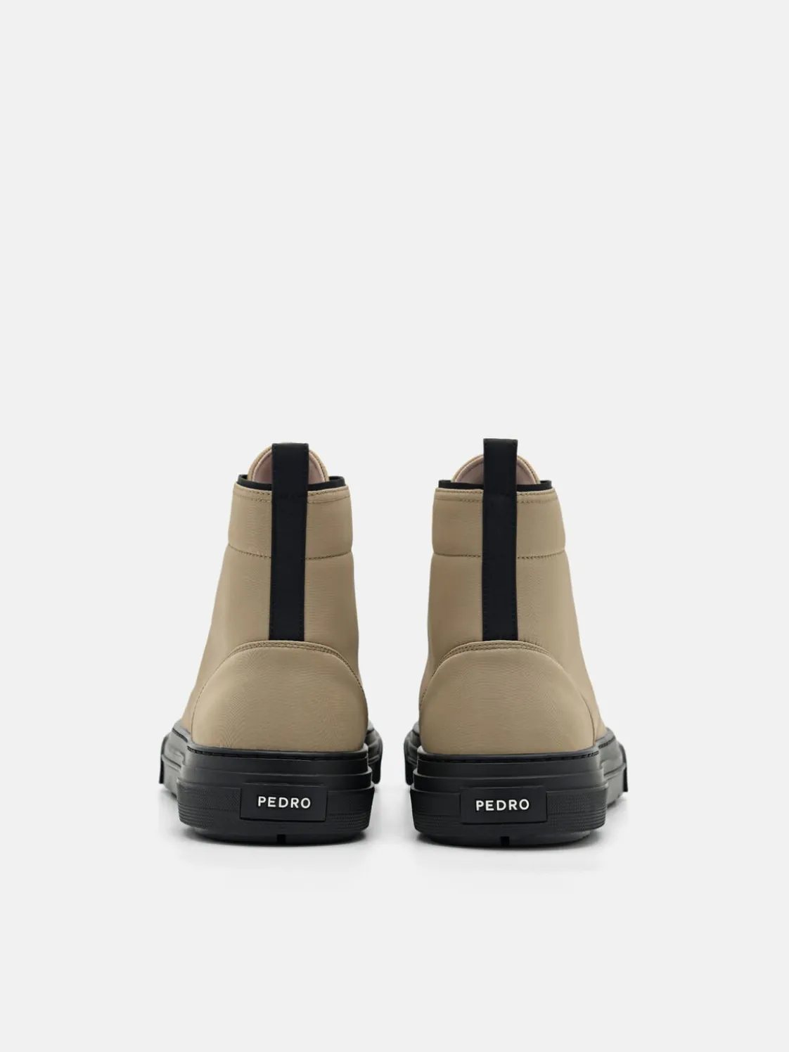 Strata High Top Sneakers - Taupe