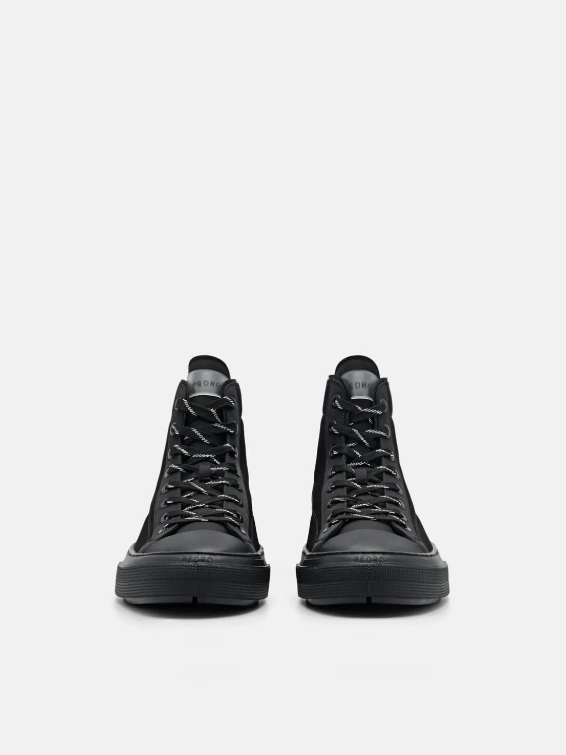Strata High Top Sneakers - Black