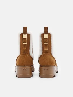 Suede Chelsea Boots - Cognac