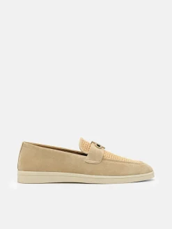 Suede Loafers - Sand