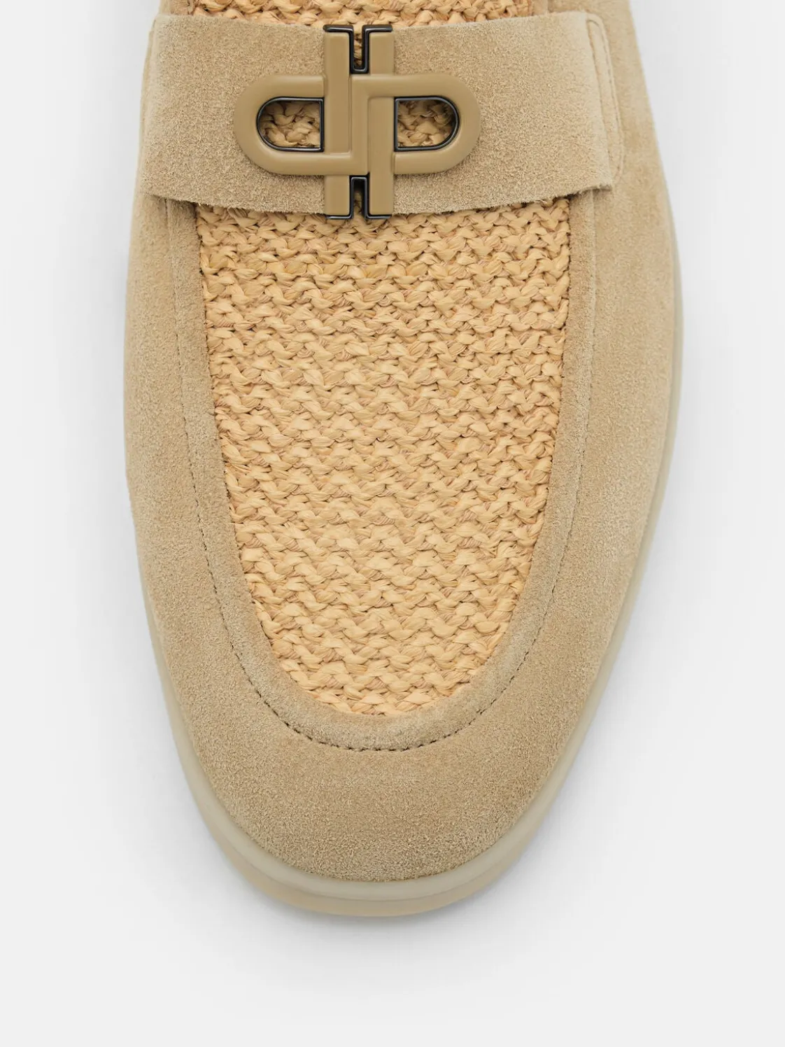 Suede Loafers - Sand
